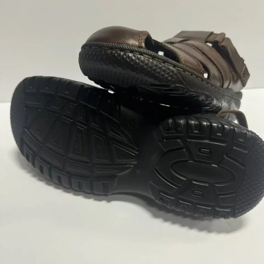 Hush Puppies Mens Ethan Fisherman Sandal Brown Size 9 M
